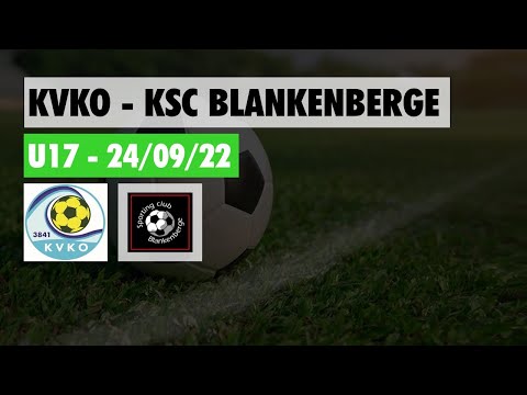KV Koksijde-Oostduinkerke - KSC Blankenberge - U17