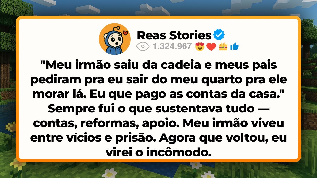 Meu irmão voltou da prisão e eu fui jogado fora | Histórias do Reddit