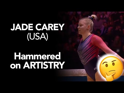 Gymnastics Execution Breakdown - JADE CAREY (USA) + Tip on Artistry