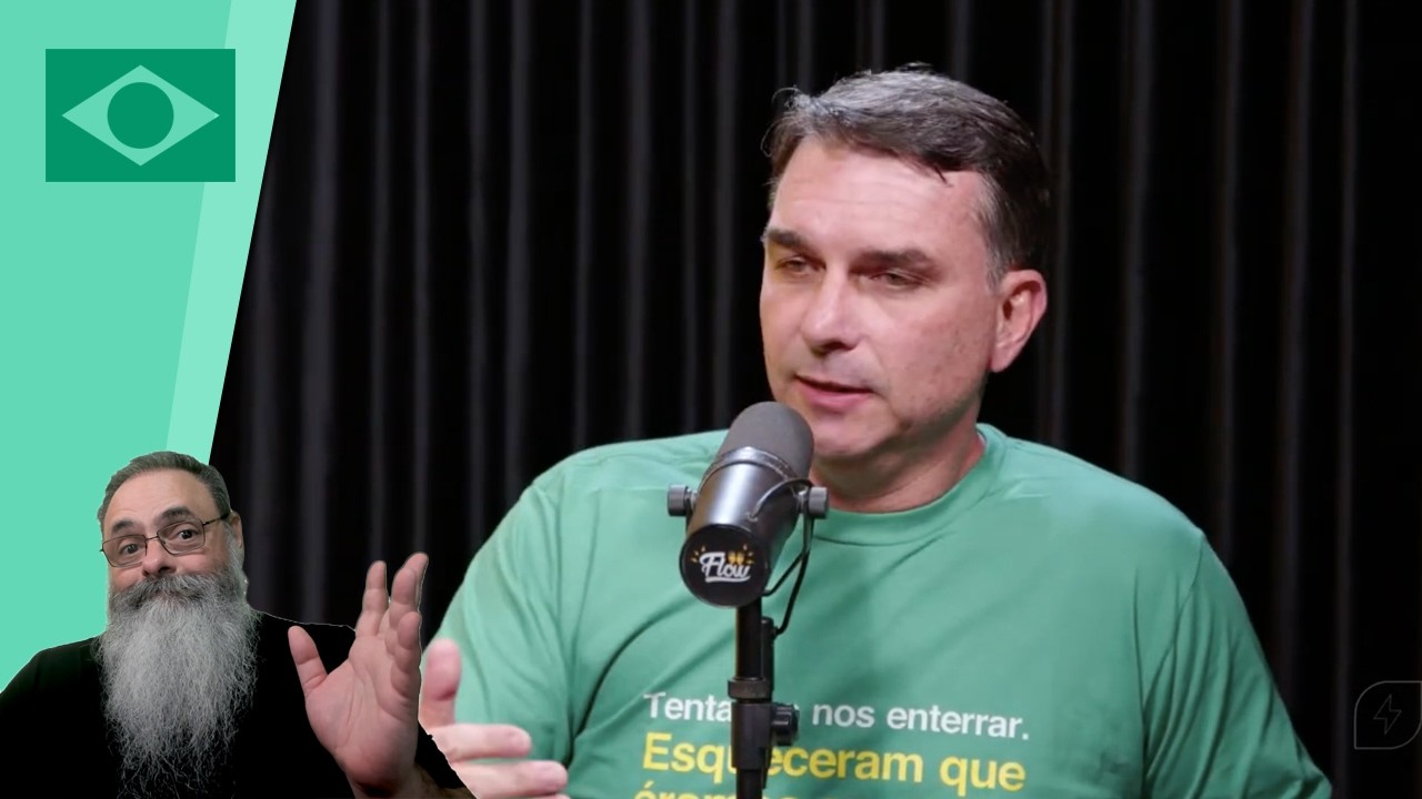 FLÁVIO faz ÓTIMA ENTREVISTA no FLOW PODCAST: MORAES e DINO INTERFEREM na ELEIÇÃO