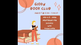 YOU x 2 – Peer Mentoring for Success with Elaina Zuker