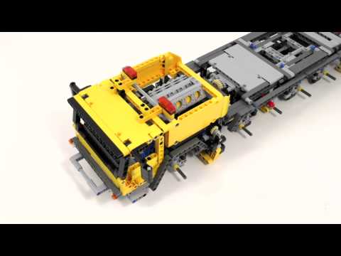 Vidéo LEGO Technic 42009 : Grue mobile MK II