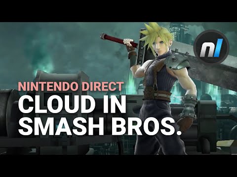 Cloud Joins Super Smash Bros. for Wii U & 3DS! | Nintendo Direct Nov 2015