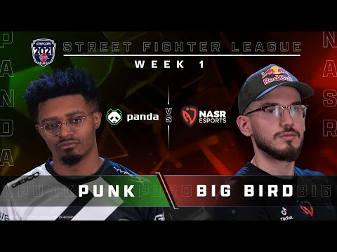 Punk (Kolin) vs. Big Bird (Rashid) - Bo3 - Street Fighter League Pro-US Season 4 Week 1