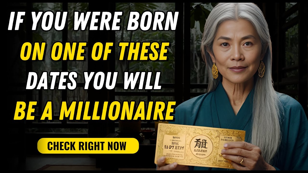 Born on These Dates? You Will Win the Lottery According to Buddhist Wisdom | ✨Buddhist Teachings