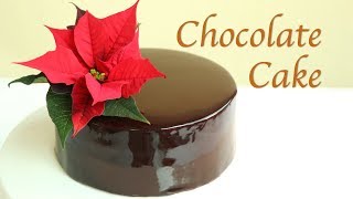 세상맛있는 크리스마스 초코케이크, 글라사쥬 성공 꿀팁!! Heavenly Christmas chocolate cake & mirror glaze tips /非常美味的巧克力蛋糕
