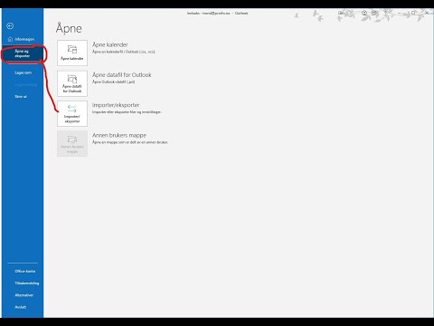 Hvordan sikkerhetskopiere og gjenopprette eposter i Microsoft Outlook - Pcinfo Web