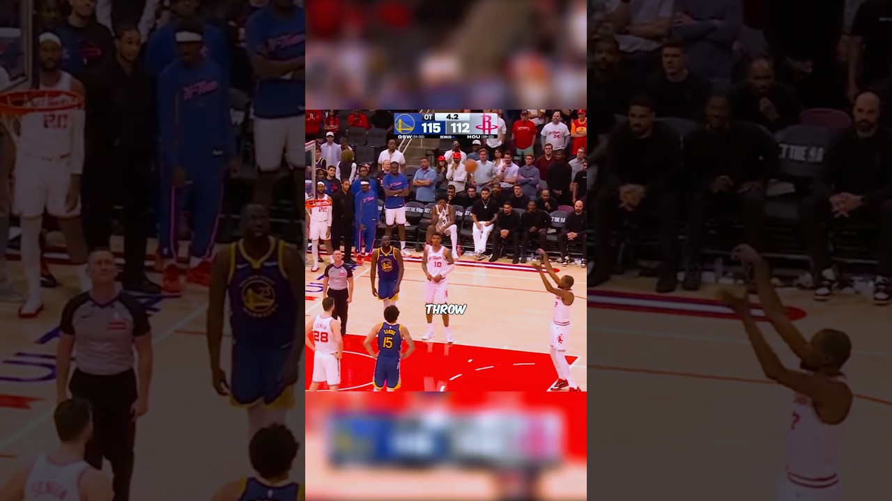 KD's FREE THROW WAS A NIGHTMARE FOR HOUSTON #nba #basketball #nbahighlights