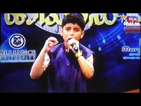 Abhijat Bhat - ShilegaLu Sangeetava Haadive - ETV News Kannada