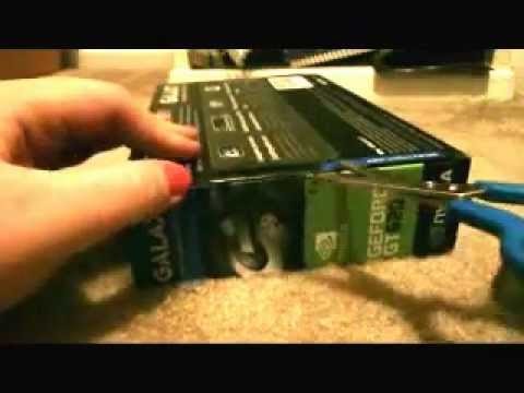 Silent Unboxing of GALAXY Graphics Card