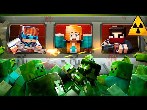 ☢️ЗОМБИ-АПОКАЛИПСИС [6 ЮТУБЕРОВ VS БУНКЕР] + Нейзи, Лололошка, Викоси, Фиксплей, Кабан