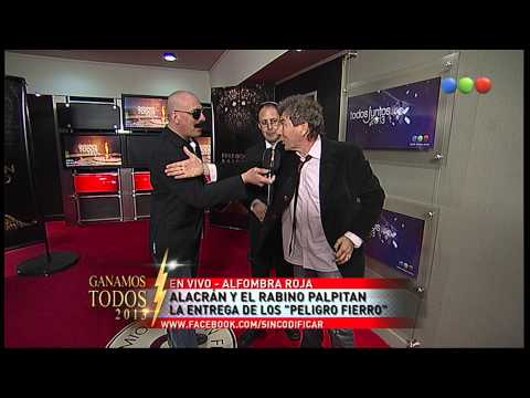 Alacrán y El Rabino, Alfombra Roja "Peligro Fierro" - Peligro Sin Codificar