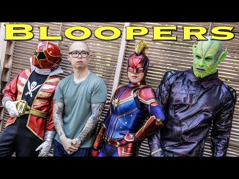 Marvelous - feat. CAPTAIN MARVEL [BEHIND THE SCENES] Power Rangers Video