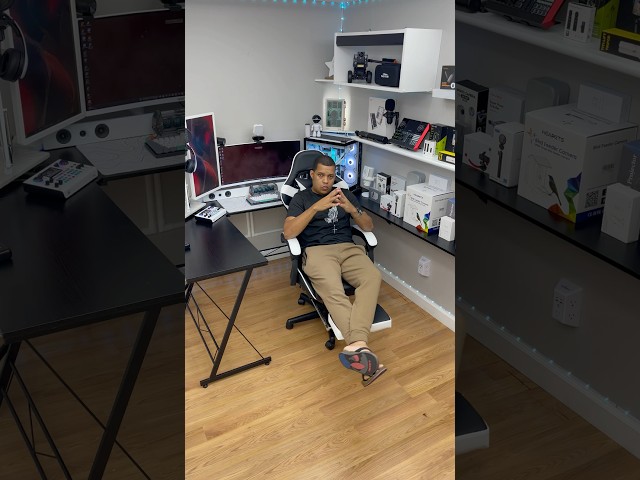 Vídeo relacionado con Yaheetech Silla Gaming con Masajeador Silla Oficina con Reposapiés Blanco