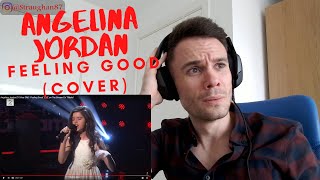 FIRST TIME hearing Angelina Jordan - Feeling Good (Cover)