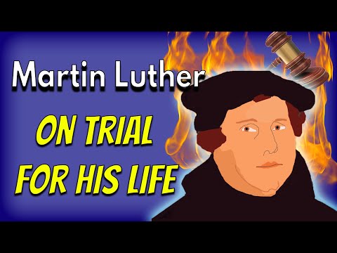 Martin Luther at the Diet of Worms - The Reformation