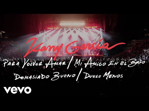 Video thumbnail for Para Volver Amar / Mi Amigo En El Baño / Demasiado Bueno / Duele Menos (En Vivo Desde PR)