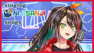 【Karaoke】NIJISANJI songs!!【Etna Crimson | NIJISANJI】