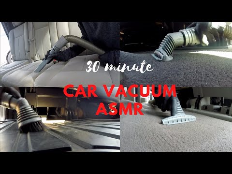 30 Minute Car Vacuum ASMR // RELAX // WHITE NOISE // SLEEP