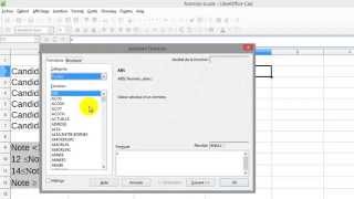 Tableur :  fonctions SI imbriquées