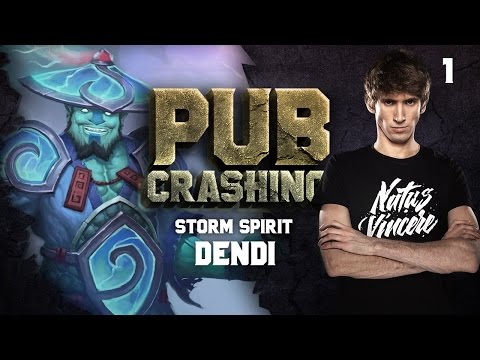 Pubs Crashing: Dendi on Storm Spirit vol.1