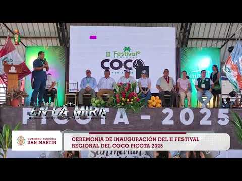 INAUGURACIÓN DEL II FESTIVAL REGIONAL DEL COCO PICOTA 2025