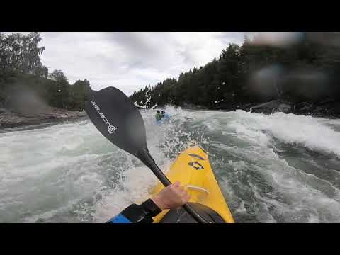 Spade kayak Full house test_ Sjoa River_ Playrun & Amot gorge at 70_ NORWAY