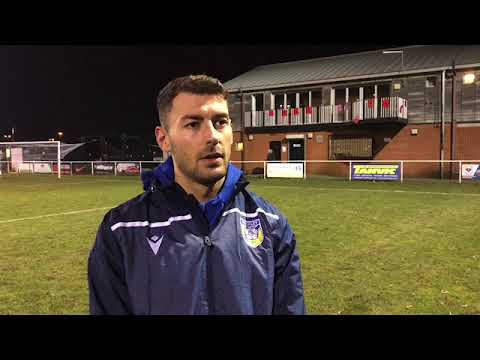 Worksop Town 0 v 3 Frickley Athletic - Jonny Margetts