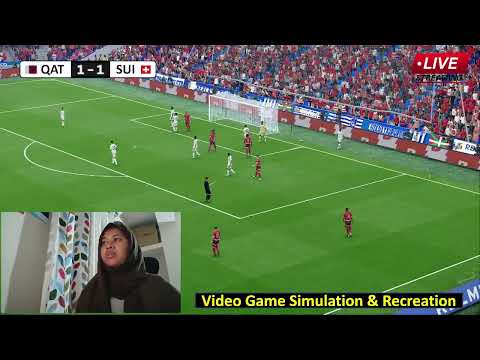 🔴Qatar vs Switzerland I World Cup 2026 - Gameplay Match I Video Game Simulation