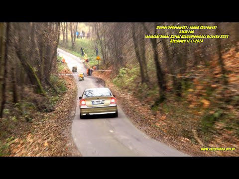 Daniel Sokołowski / Jakub Zborowski -BMW E46 - Jasielski Super Sprint Niepodległości Brzyska 2024