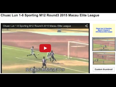 Chuac Lun vs Sporting de Macau 1:8