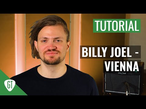 Billy Joel - Vienna | Gitarren Tutorial Deutsch