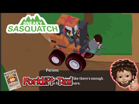 Sneaky Sasquatch - Forklift Taxi