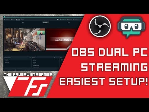 OBS Tutorial/Guide:  Easiest Two PC NDI Streaming Setup NO CAPTURE CARD/MIXER NEEDED!!