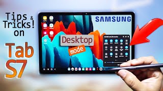 Galaxy TAB S7 | S7+ Tips & Tricks, Advanced Features! #1/2
