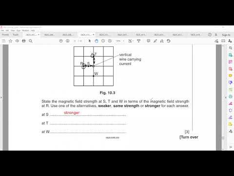 Cambridge IGCSE Physics lesson 44 part b Electromagnetic induction questions