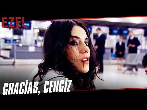 Bofetada De Cengiz a Eyşan - Ezel En Español Capitulo 38