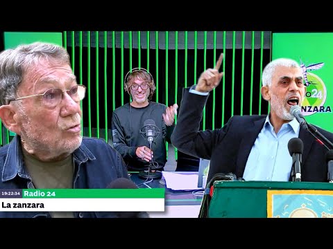 Le condoglianze a Fulvio Grimaldi per la dipartita di Sinwar - La Zanzara 17.10.2024