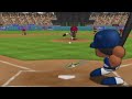 Mlb Power Pros wii Gameplay