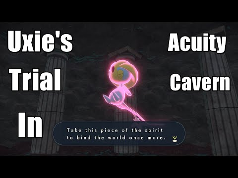 Complete Uxie's trial in Acuity Cavern | Pokémon Legends Arceus
