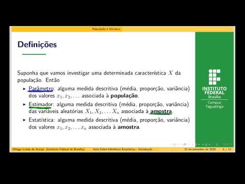 Probabilidade e Estatística: Introdução à Inferência Estatística