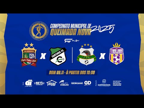 Capim x Cantinho | Jacu x Tabajara | AO VIVO | Campeonato Municipal de Queimada Nova