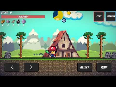 Pixel Survival Game Video