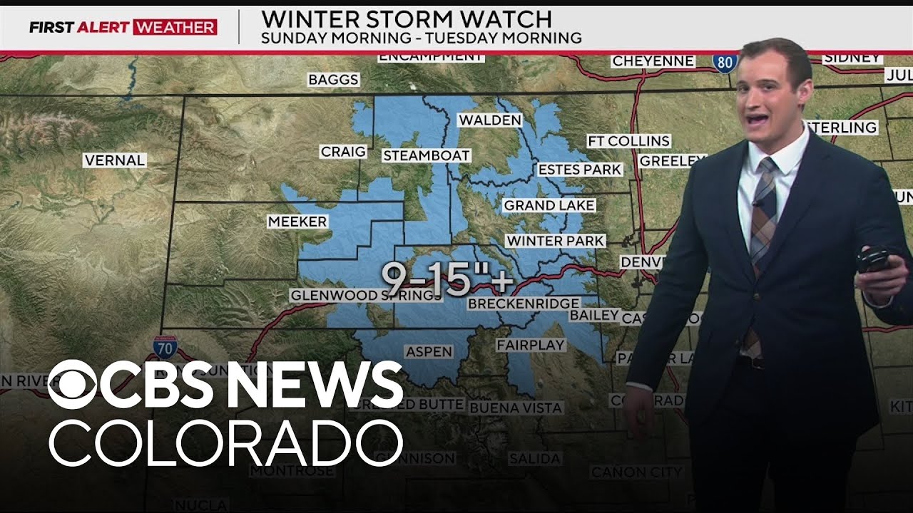 More snow and another Arctic blast expected in Denver, across Colorado's mountains