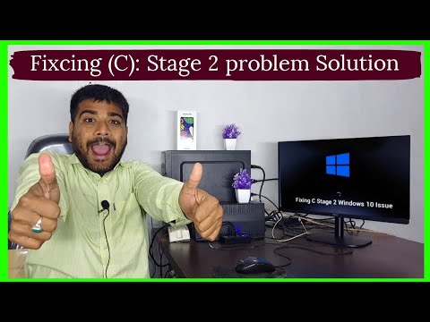 How to solve fixcing (c), Fixcing (D), Stage 1 & 2 problem in computer|Solution of Fixcing c problem