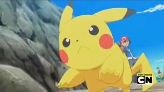 Ash and Pikachu Epic Fight scene