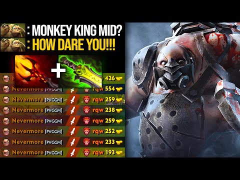 WARNING: Do Not Pick Monkey King Against Pudge Mid | Ethereal Blade  + Dagon Build | Pudge Official