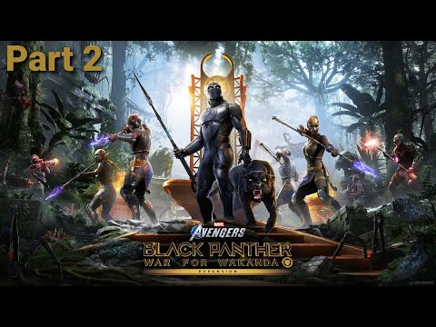 Marvel's Avengers War For Wakanda Black Panther DLC 3 Walkthrough Part 2 (PS5 4K 60FPS)