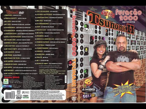 FURACÃO 2000   2007  TSUNAMI II DVD 118333 FURACÃO 2000 PRODUÇÕES ARTISTICAS LTDA