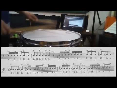Paradiddle Johnnie- Modern Rudimental Swing Solos- Charley Wilcoxon